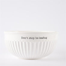 Load image into Gallery viewer, Don&#39;t Stop Be-Leafing Salad Bowl Set

