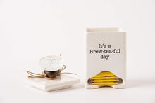 Load image into Gallery viewer, Ceramic Tea Bag Caddy
