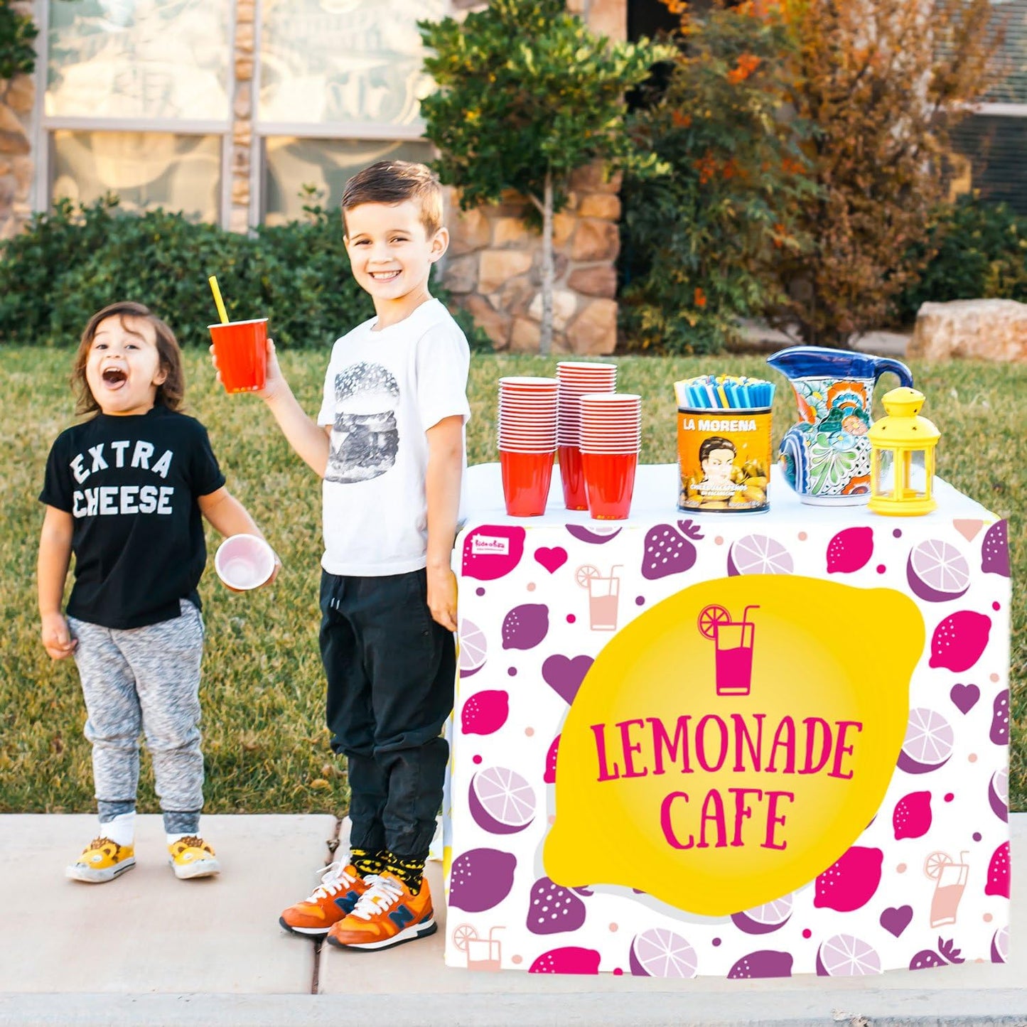 Lemonade Stand-Pink Cafe Rectangle