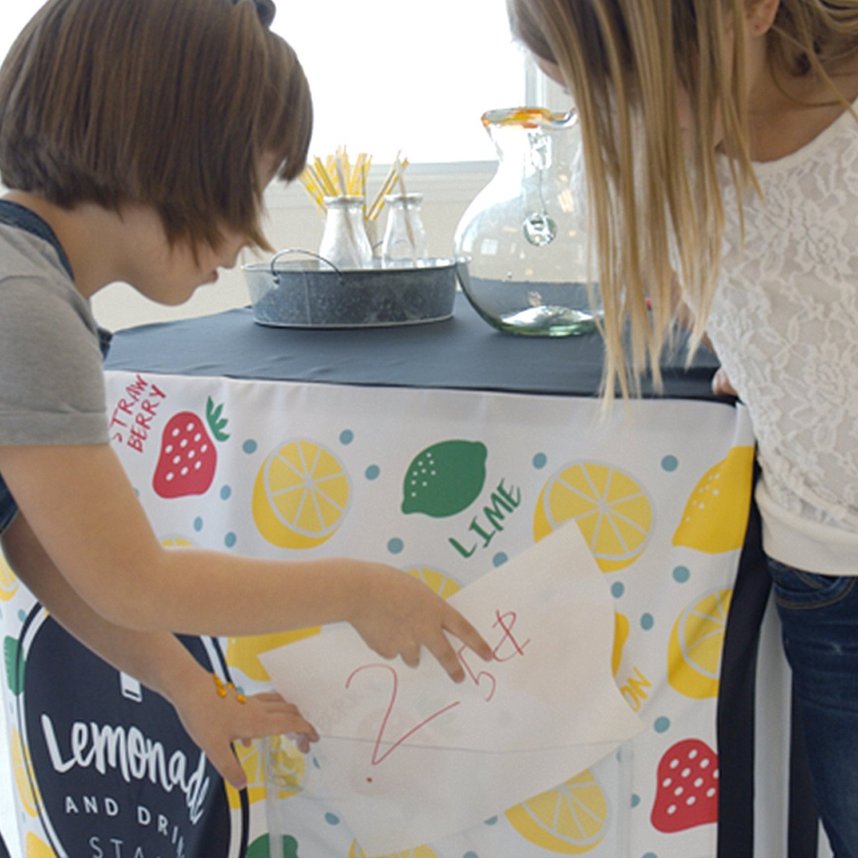 Lemonade Stand- Trendy B&W