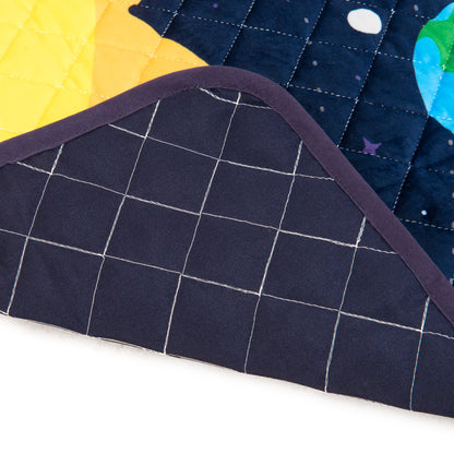 Outer Space Adventure Minky Playmat