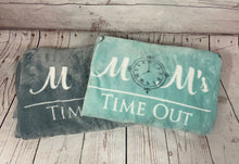 Load image into Gallery viewer, Mom&#39;s Time Out Blanket (Teal)
