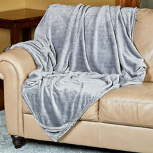 Load image into Gallery viewer, Convertible Cozee 2-1 Throw Blanket + Pillow (Grey)

