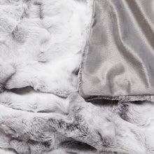 Load image into Gallery viewer, Minky Faux Fur Blanket (Gray)
