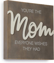 Load image into Gallery viewer, &quot;Mom Wishes&quot; Wooden Sign
